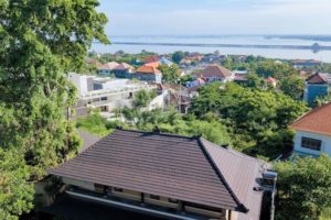 rockyourbnb Villa Hasara airbnb Bali Luftaufnahme Benoa Bay